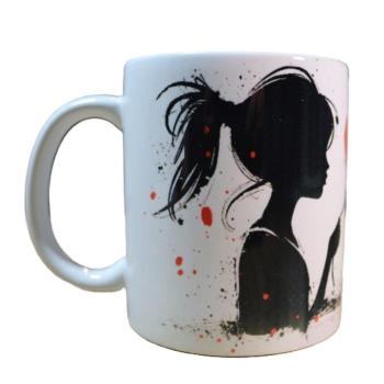 Preview: Tasse  Mädchen Luftballon